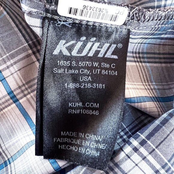 KUHL Response Short Sleeve Shirt Large - Picture 13 of 14